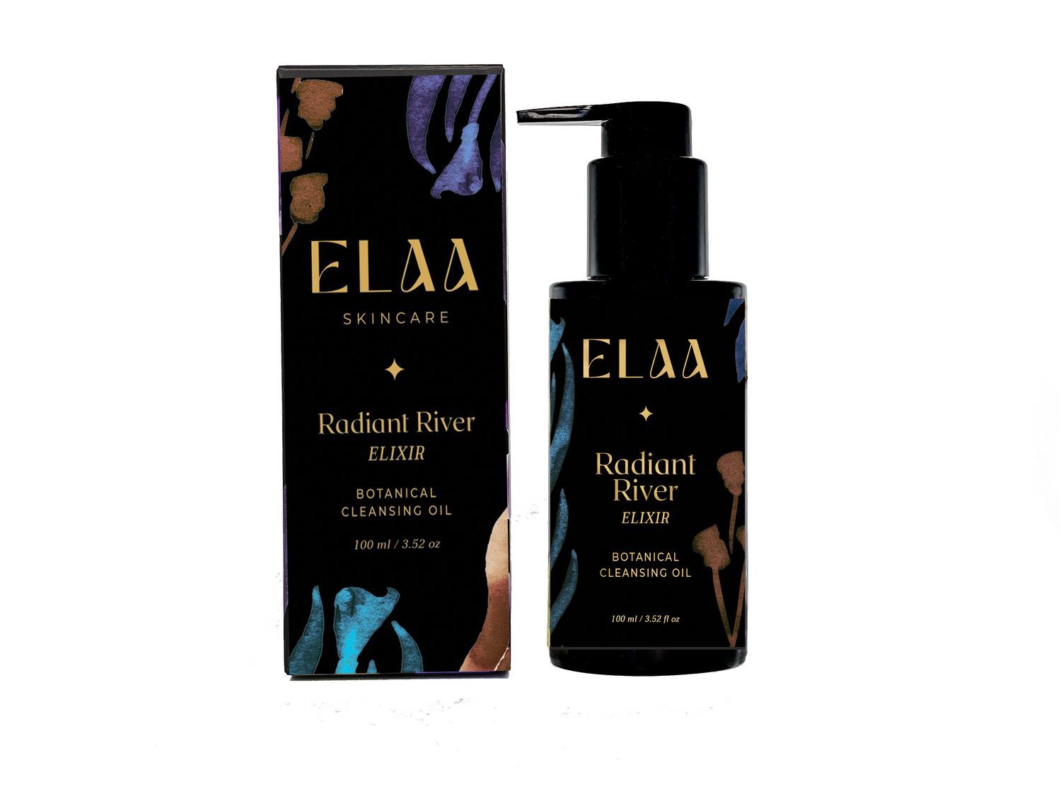 organic cleanser, botanical cleansing oil — Elaa Skincare